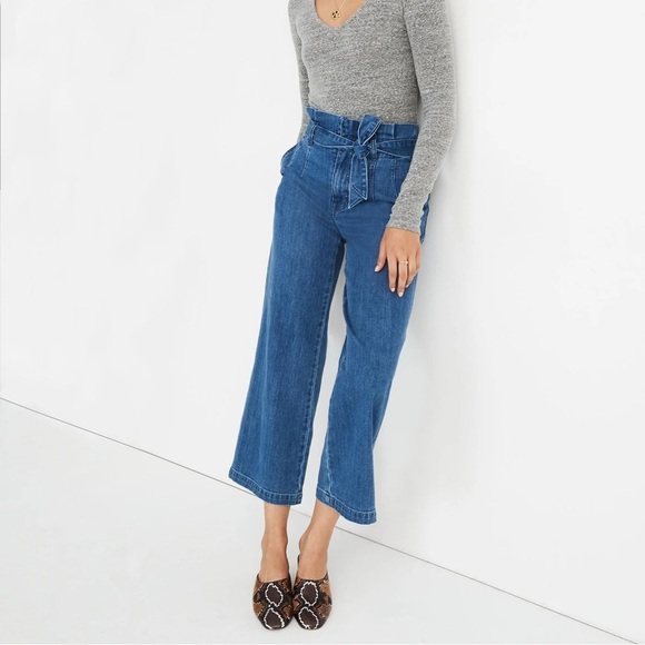 Madewell Paperbag Jeans in Flannigan Wash - Picture 1 of 11